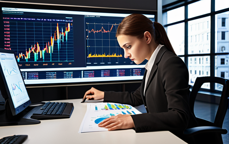 **

A determined-looking CFA charterholder in a modern office, surrounded by glowing financial charts and company reports. They are using a Refinitiv terminal, intensely analyzing the data. The scene should convey a sense of expertise and focus. The overall tone should be sophisticated and professional, reflecting the value and rigor associated with the CFA designation.

**