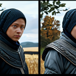 Here are two image prompts for Stable Diffusion XL: